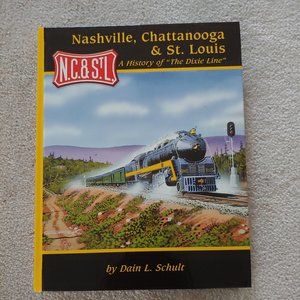 History The Dixe Line Railroad Coffee Table Book